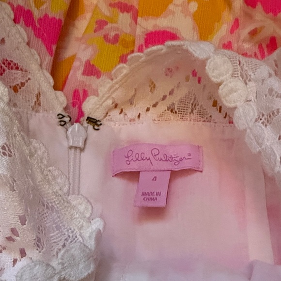 Lilly Pulitzer Sofia Shift Dress in Oh La La size 4 - Picture 7 of 8